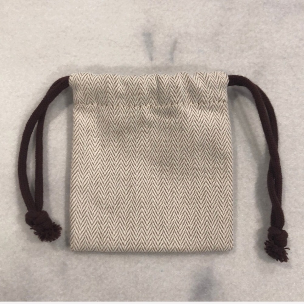 NEW MINT Authentic Hermes Mini Drawstring Dust Bag - Picture 2 of 8